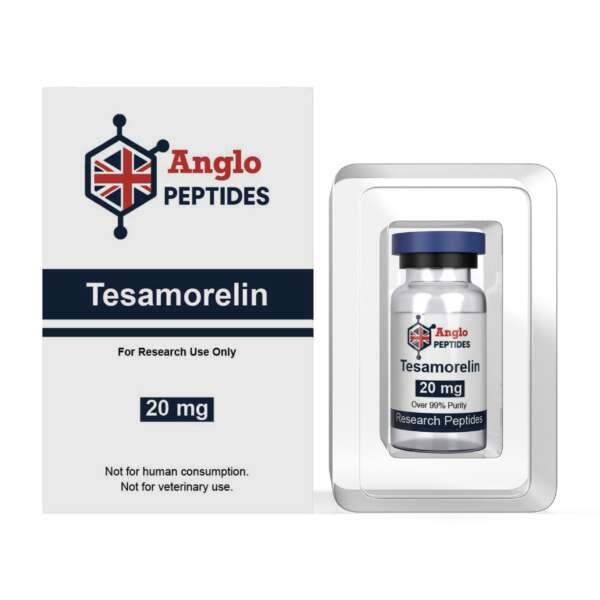 tesamorelin_20_box Tesamorelin– 20mg (NEW BATCH 105 )Research Peptide